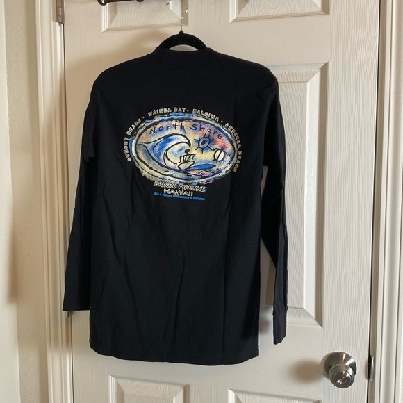 Sun Active 100% cotton size medium Black Long Sleeve Shirt size medium - Picture 4 of 5